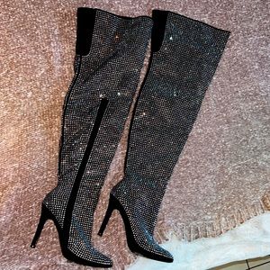 Rhinestone Boots